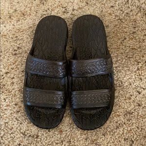 Dark brown jandals